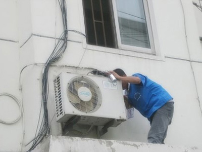 方形柜機空調清洗